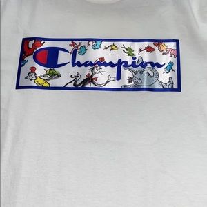 Dr. Seuss champion shirt